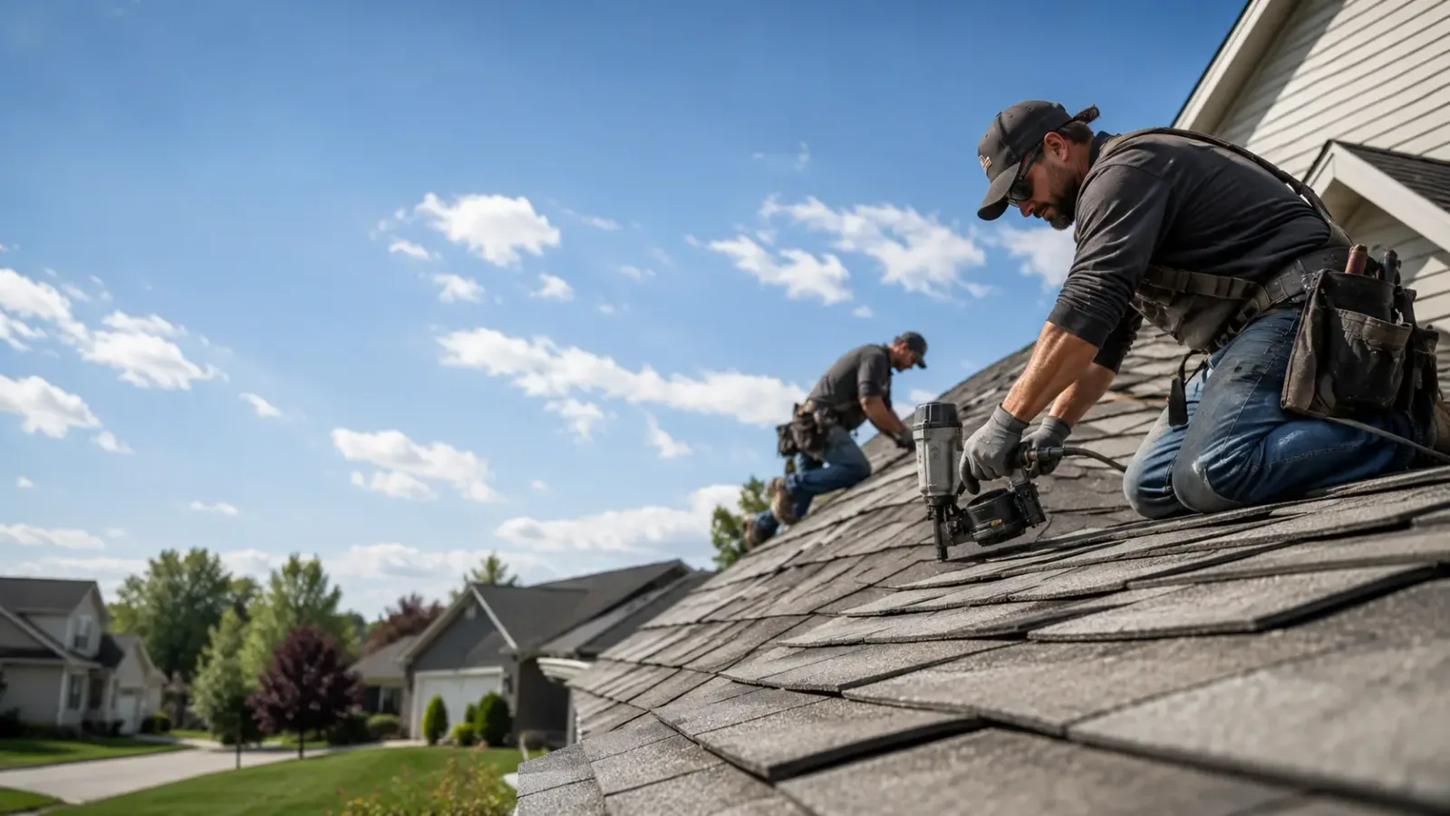 Storm Damage Roof Repair in Godfrey, IL near me